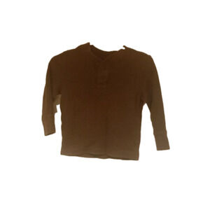 Boys brown long sleeve Shirt